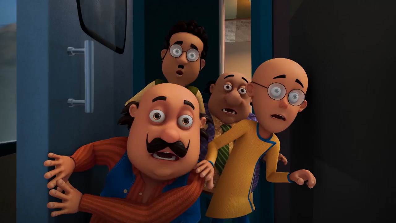 Motu Patlu & The Rise of Zombies 2024 WebRip [Hindi + Tamil + Telugu + Malayalam + Kannada] 480p, 720p Screenshot