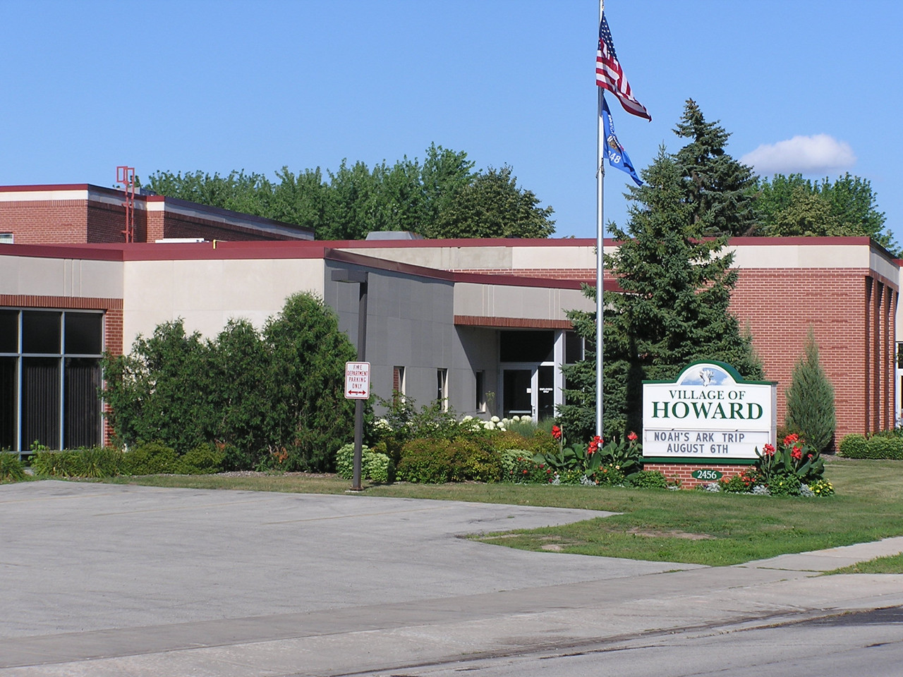 Howard Wisconsin Village Hall, served by our mold and water damage restoration team