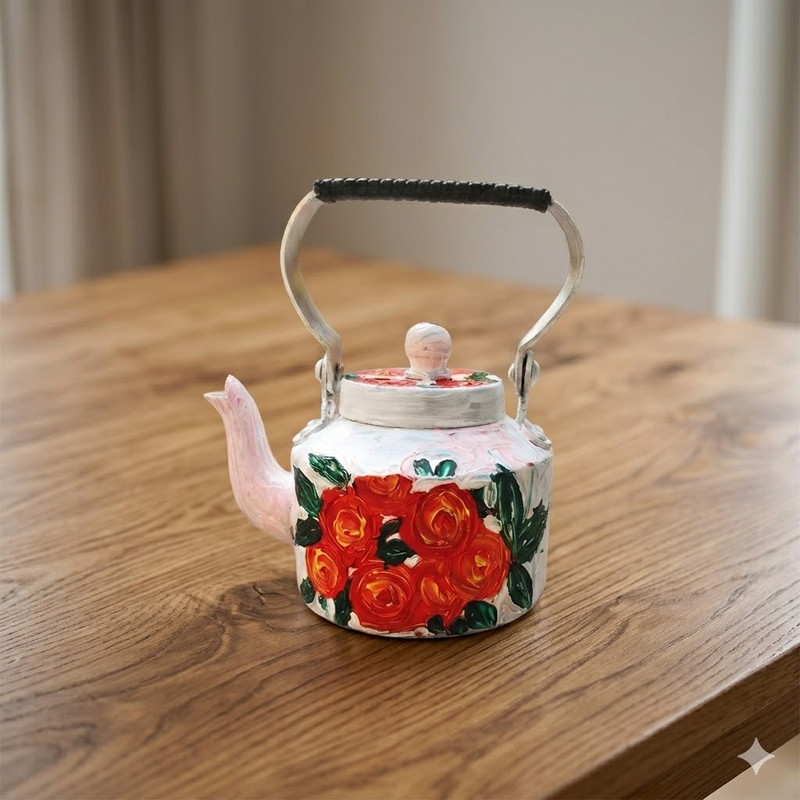 Knife Painting on Kettle DIY Kit