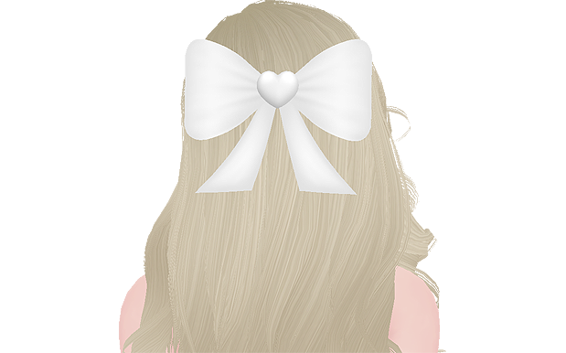 White-Hair-Bow