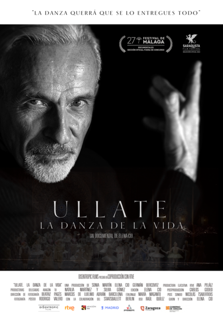 EL DOCUMENTAL “ULLATE. LA DANZA DE LA VIDA”, DE ELENA CID, EN LA SECCIÓN OFICIAL DEL FESTIVAL DE CINE DE MADRID