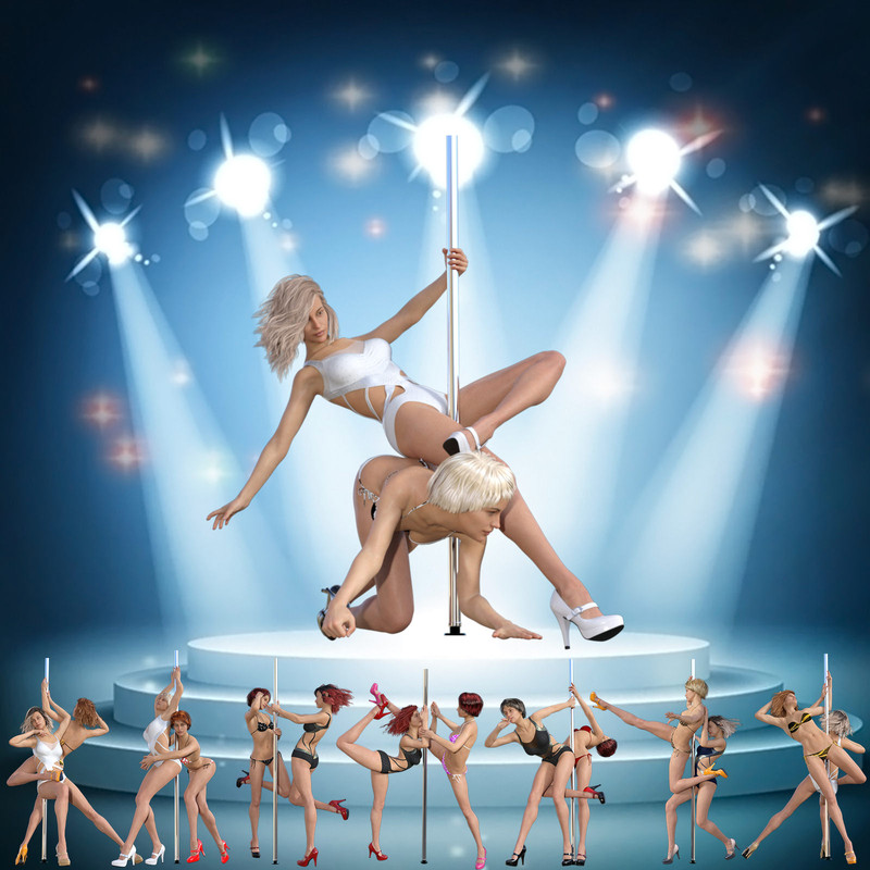 Dance Love, Poses for V8/Genesis 8 female