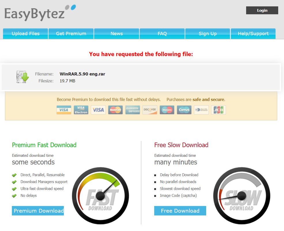 EasyBytez: cos'è e come scaricare file Gratis | Inforge