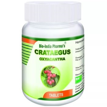 Bio India Crataegus Oxyacantha Tablet (20g)