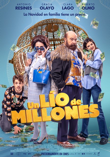 ‘UN LÍO DE MILLONES” NO LOGRA UNA LLUVIA DE MILLONES EN SU ESTRENO EN CINES