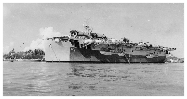 Salta, Ex-USS Jamaica CVE-43 y Ex-HMS Shah D 21