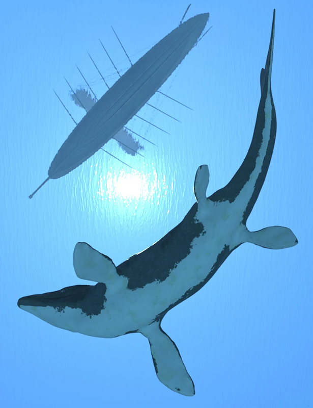 Oso Mosasaur for Daz Dragon 3
