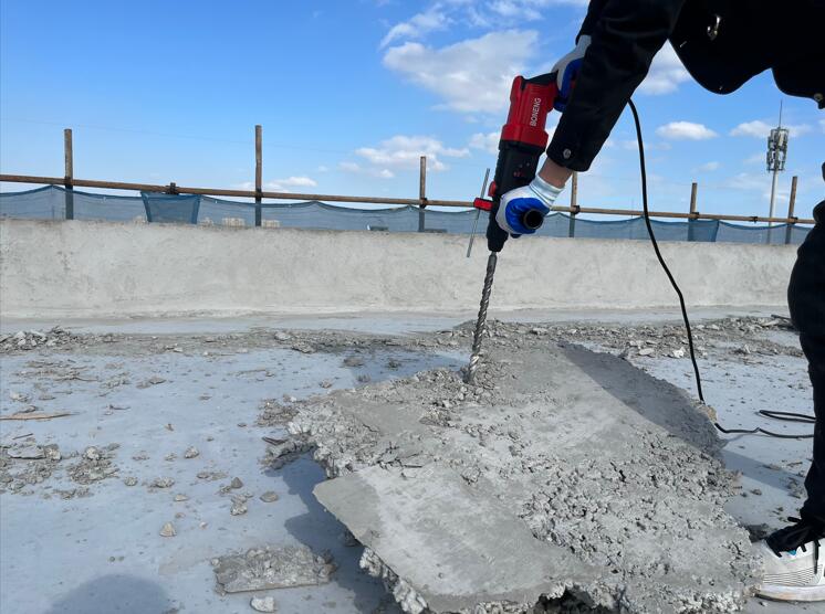 fast drilling in concrete
