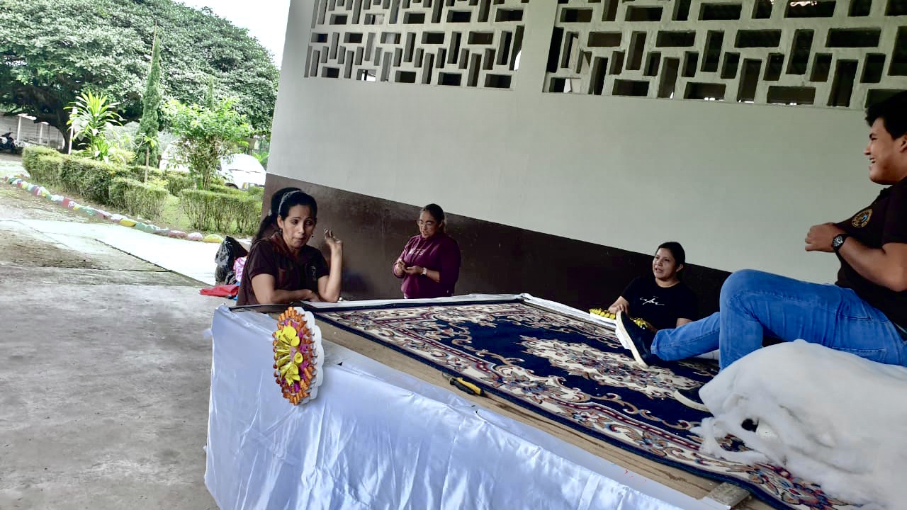 Profesores en acción.