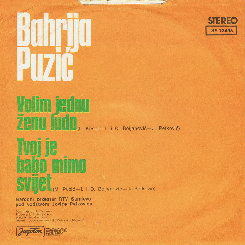 Bahrija Puzic 1978 z
