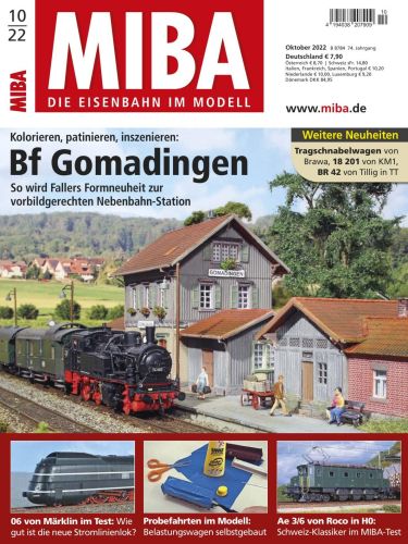 Cover: Miba Magazin No 10 Oktober 2022