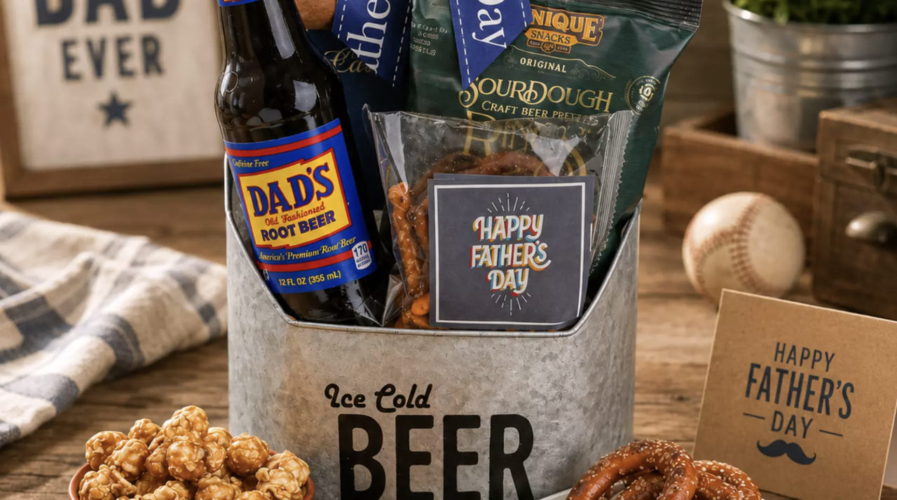 Father's Day Sippin' Summer Snack Gift Basket