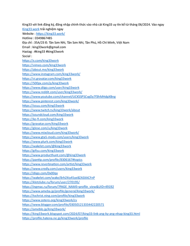 King33 Link đăng ký & đăng nhập King33 chính thức 2024