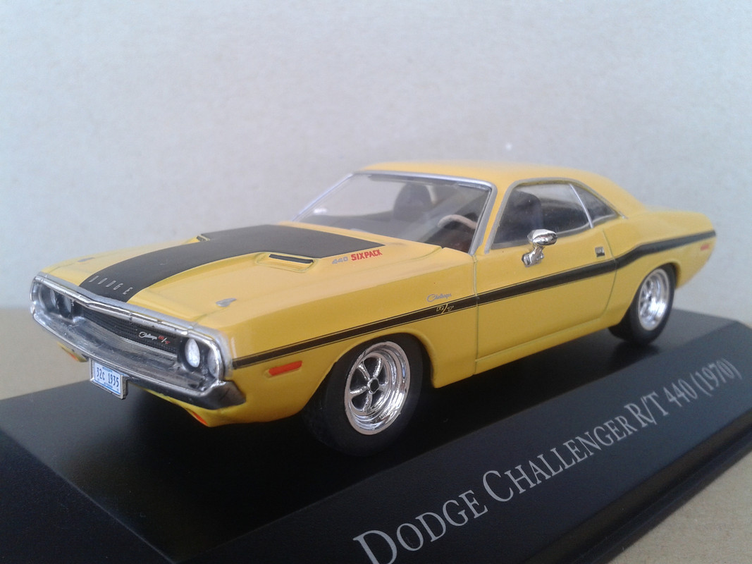 1970 Dodge Challenger MK I RT 440 (Ixo - nº7 American Cars Altaya) (4)