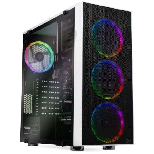 Amazon: Xtreme PC Gamer AMD Radeon Vega Renoir Ryzen 7 4750G 16GB SSD 120GB HDD 3TB RGB WiFi White 
