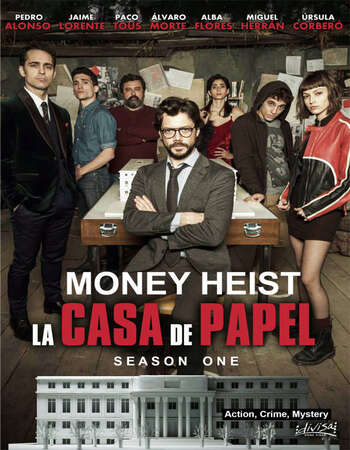 Money Heist: Season 1 WEB DL Complete Dual Audio Hindi 720p || 480p download