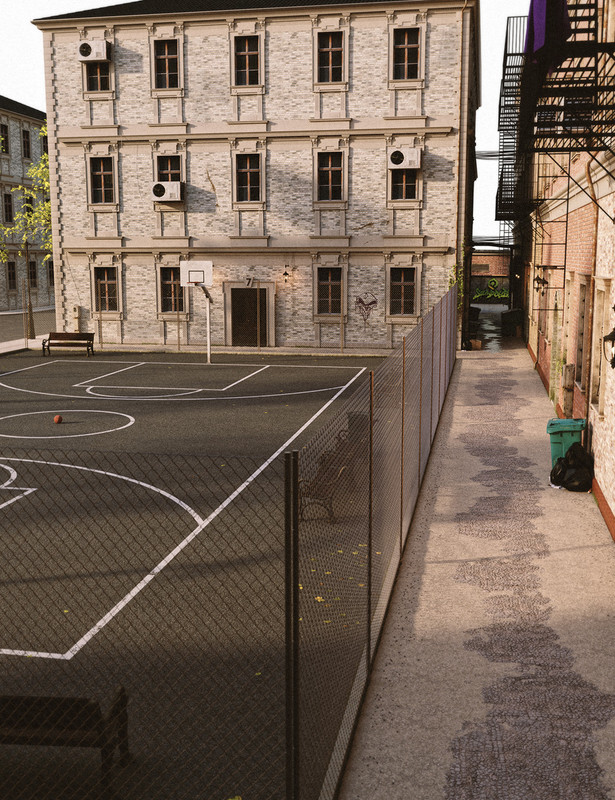 Brooklyn Basketball Court Brooklyn Basketball Court