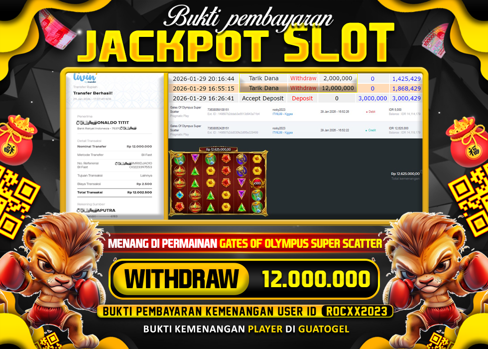 BUKTI JACKPOT LUNAS GUATOGEL