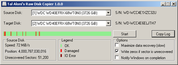 Raw Disk Copier 1.0.6