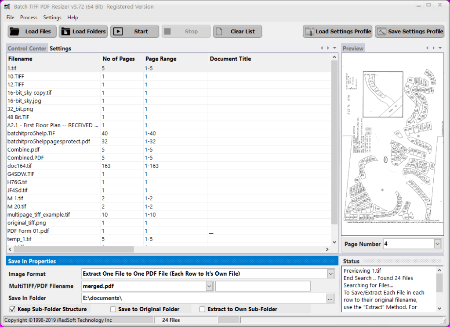 IRedSoft Batch TIFF PDF Resizer 4.10 (x86)