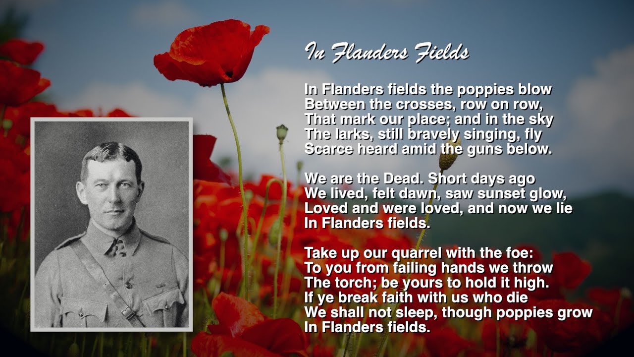 flanders fields poem photo