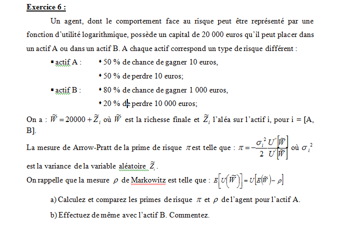 comparez les primes de risque