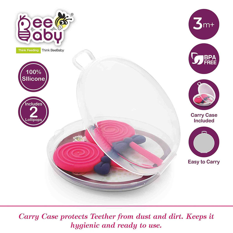 Teething lollipop best sale