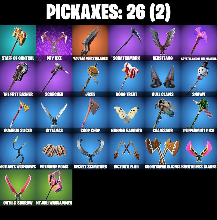 pickaxes comp
