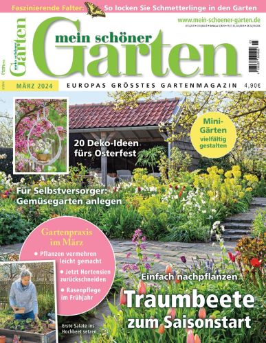 Cover: Mein schoener Garten Magazin März No 03 2024
