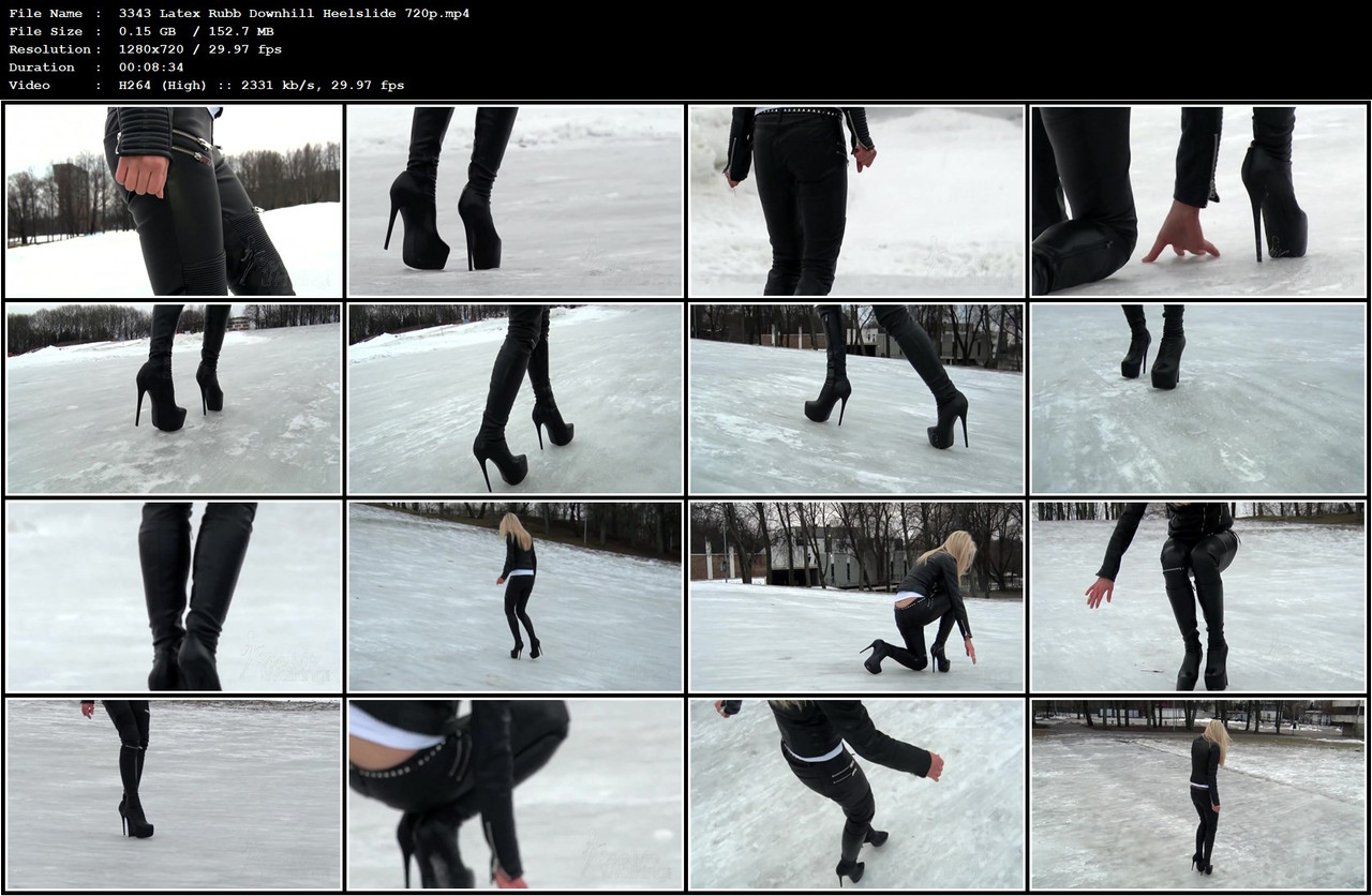 3343 Latex Rubb Downhill Heelslide 720p mp4