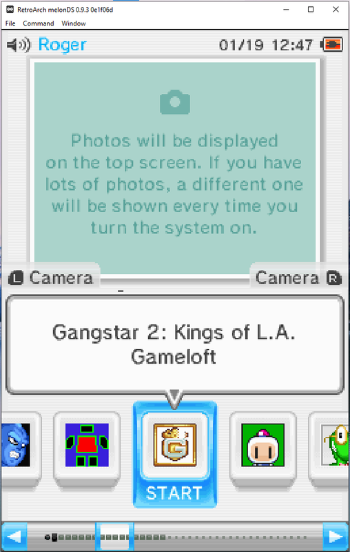 Jeux DSi Ware dans Retroarch r/RetroArch