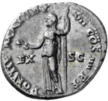 Glosario de monedas romanas. EX S C. 14