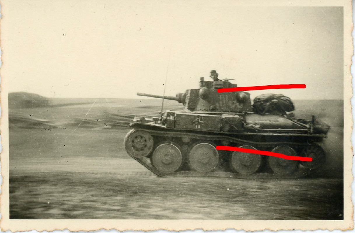 Praga 38 T Panzer Tank Russland Kämpfe Foto (2)