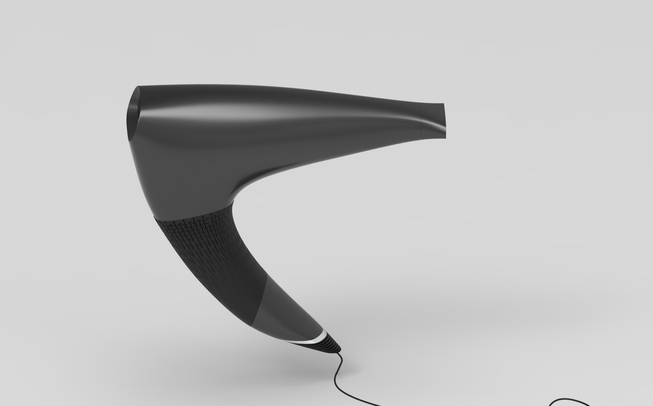 Hair Dryer Concept — Product Design by RenForm Stockholm Design Studio, image 5