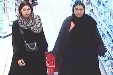 
 2 Araber/Maghreb/Türke -   Polizei Brandenburg - Parfüm Ladendiebinnen - Michendorf