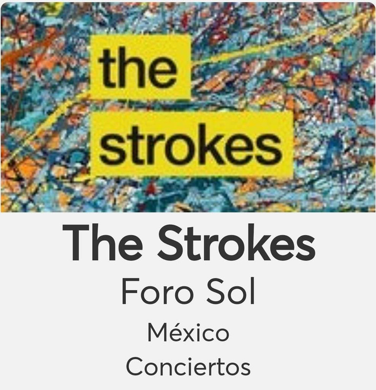 The Strokes Jueves 2x1 TICKETMASTER