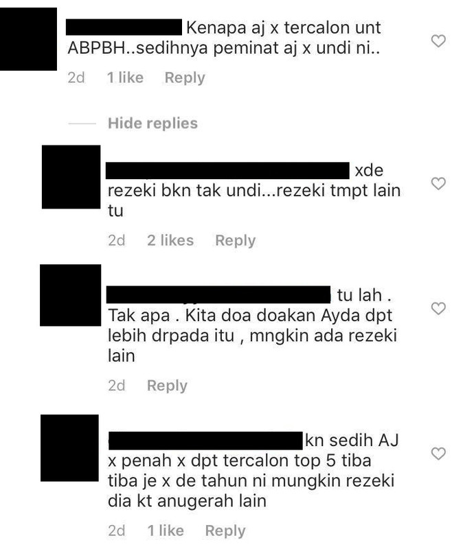 peminat ayda jebat