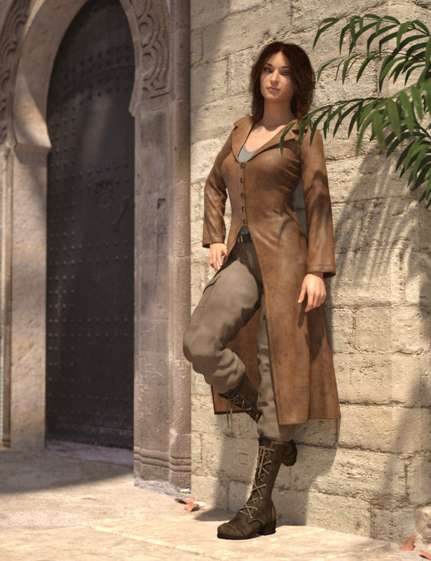 Adventure Hunter Outfit for Genesis 8 and 8.1 Females (Repost)