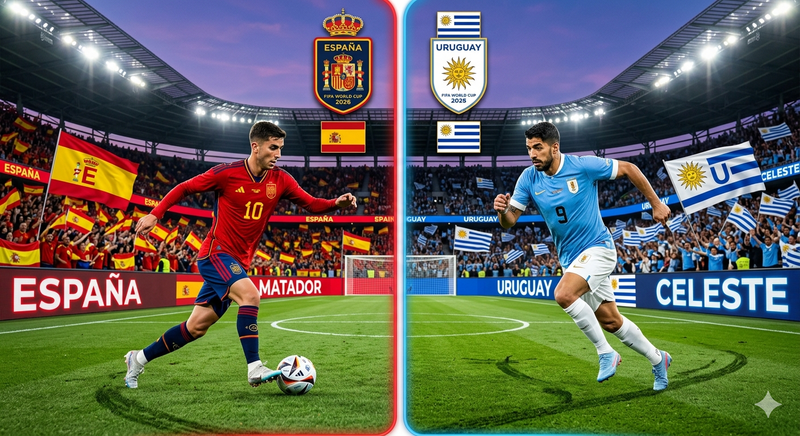 Spain vs Uruguay Live Stream World Cup 2026