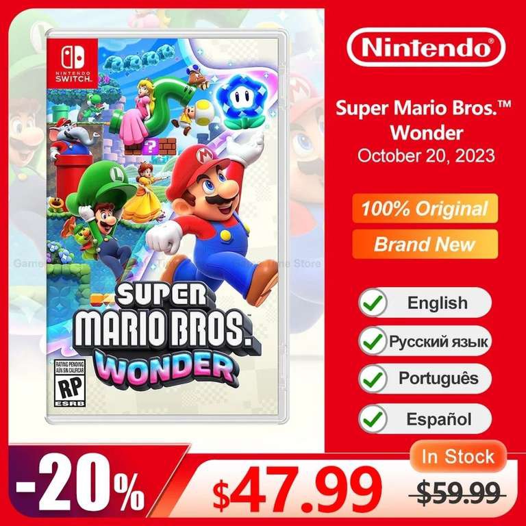 AliExpress: Super Mario Bros Wonder