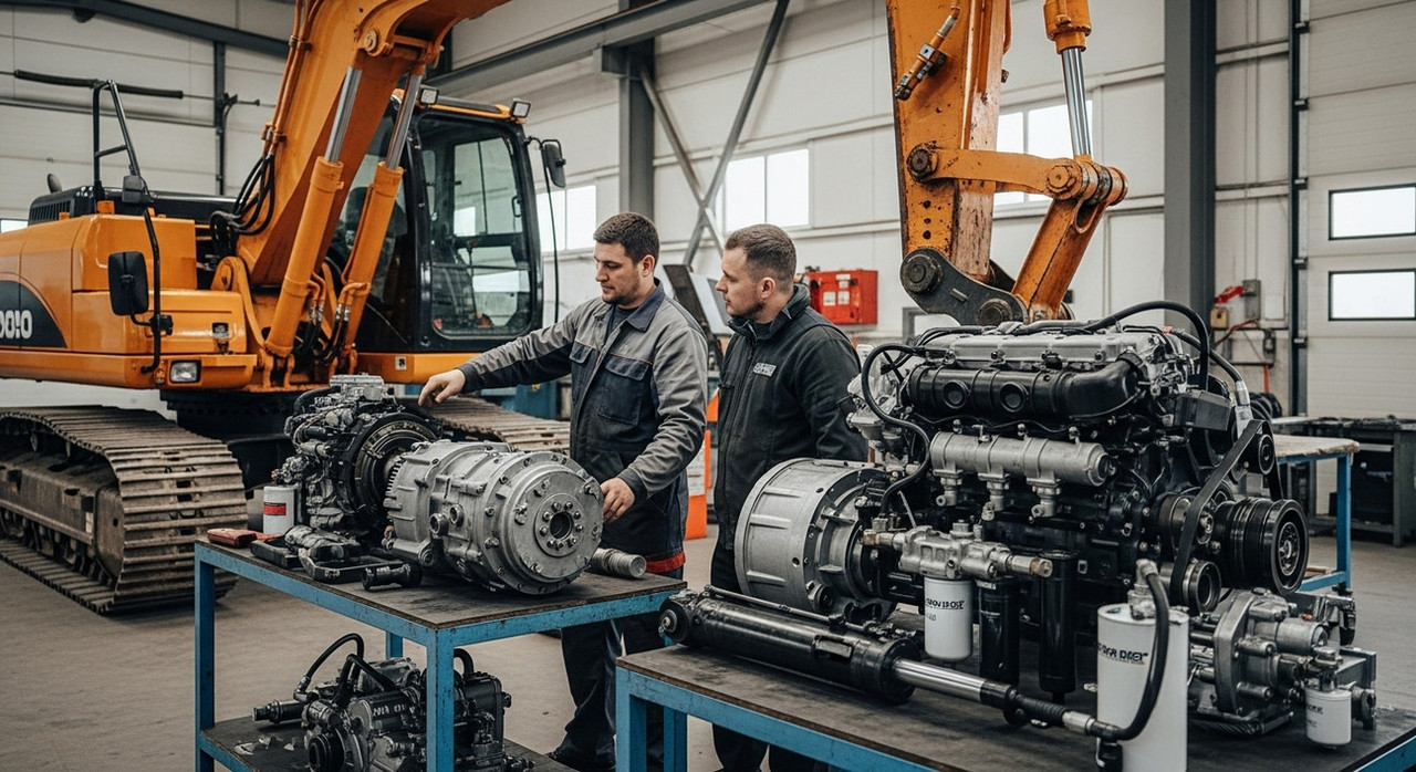 Ремонт спецтехники и подбор брендов деталей по узлам