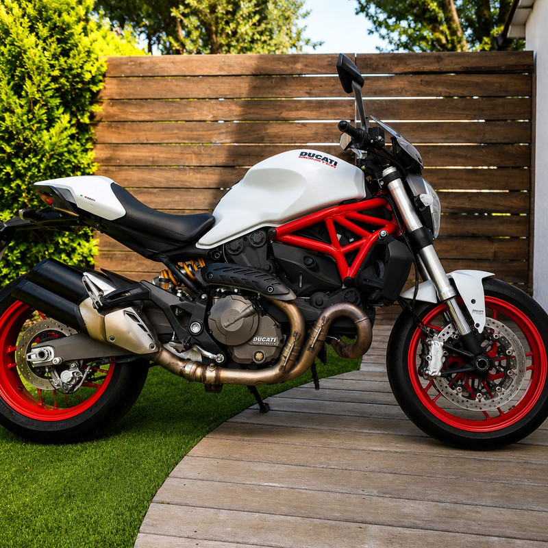 1 Ducati Monster 821 Droite