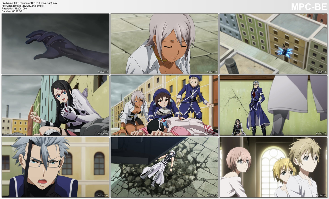 HR Plunderer 10 1080p HEVC English Dub HR GZ DR