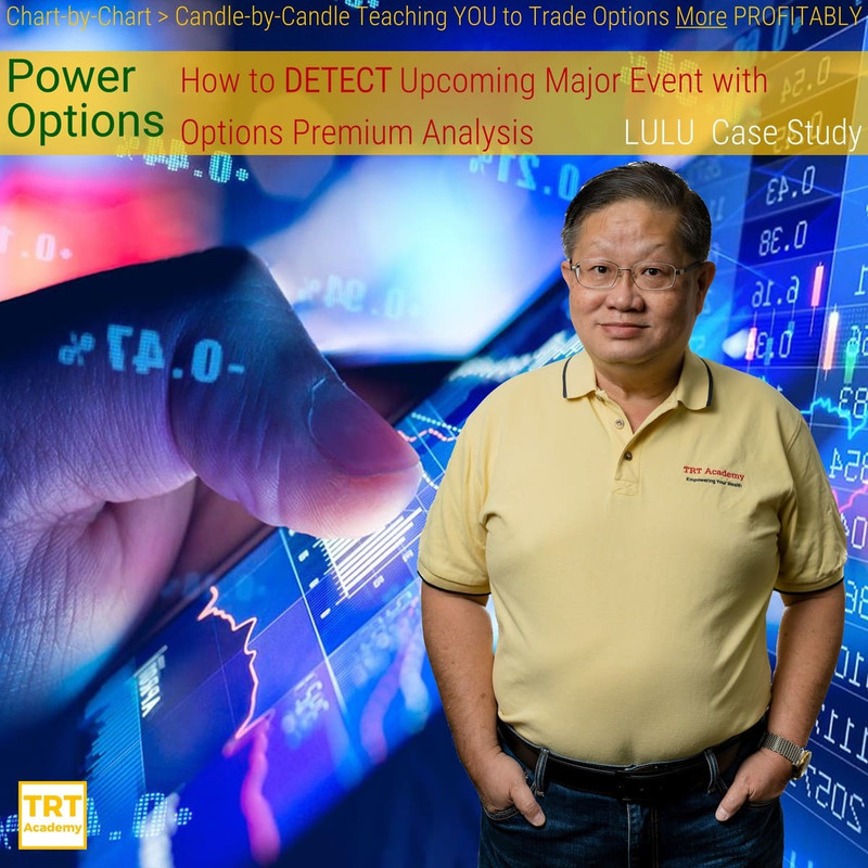Yes… I Want to Improve My Trading Results – 2019-11 – Power Options – How to DETECT Upcoming Major Event with Options Premium Analysis – LULU Case Study