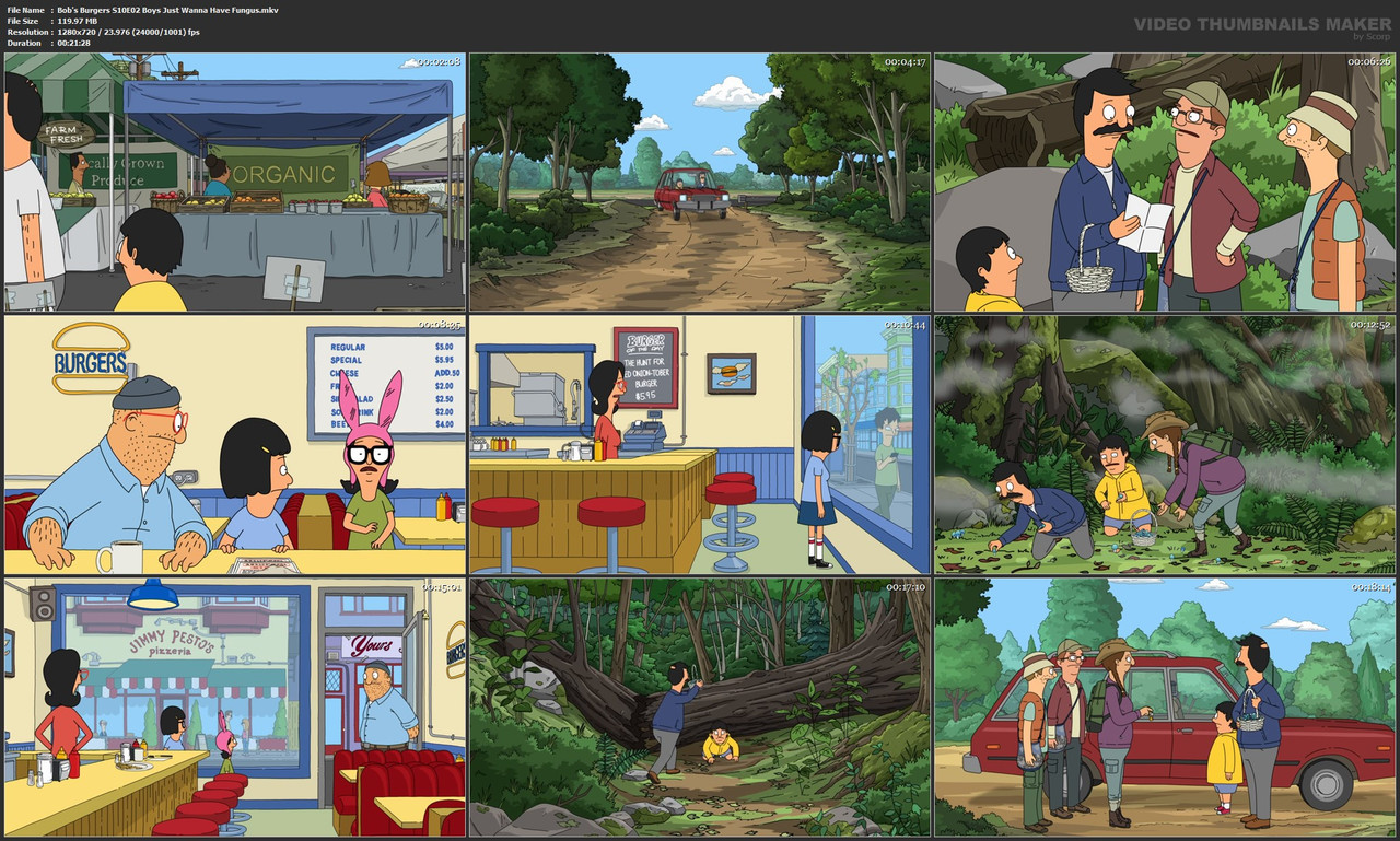 Bob's Burgers S10E02 Boys Just Wanna Have Fungus.mkv