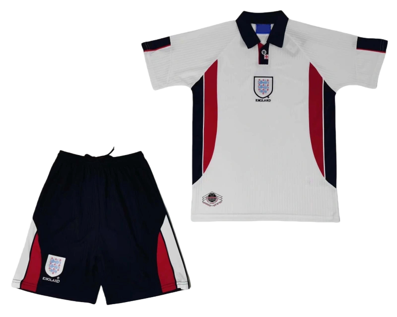 98 season England home retro Kids kit