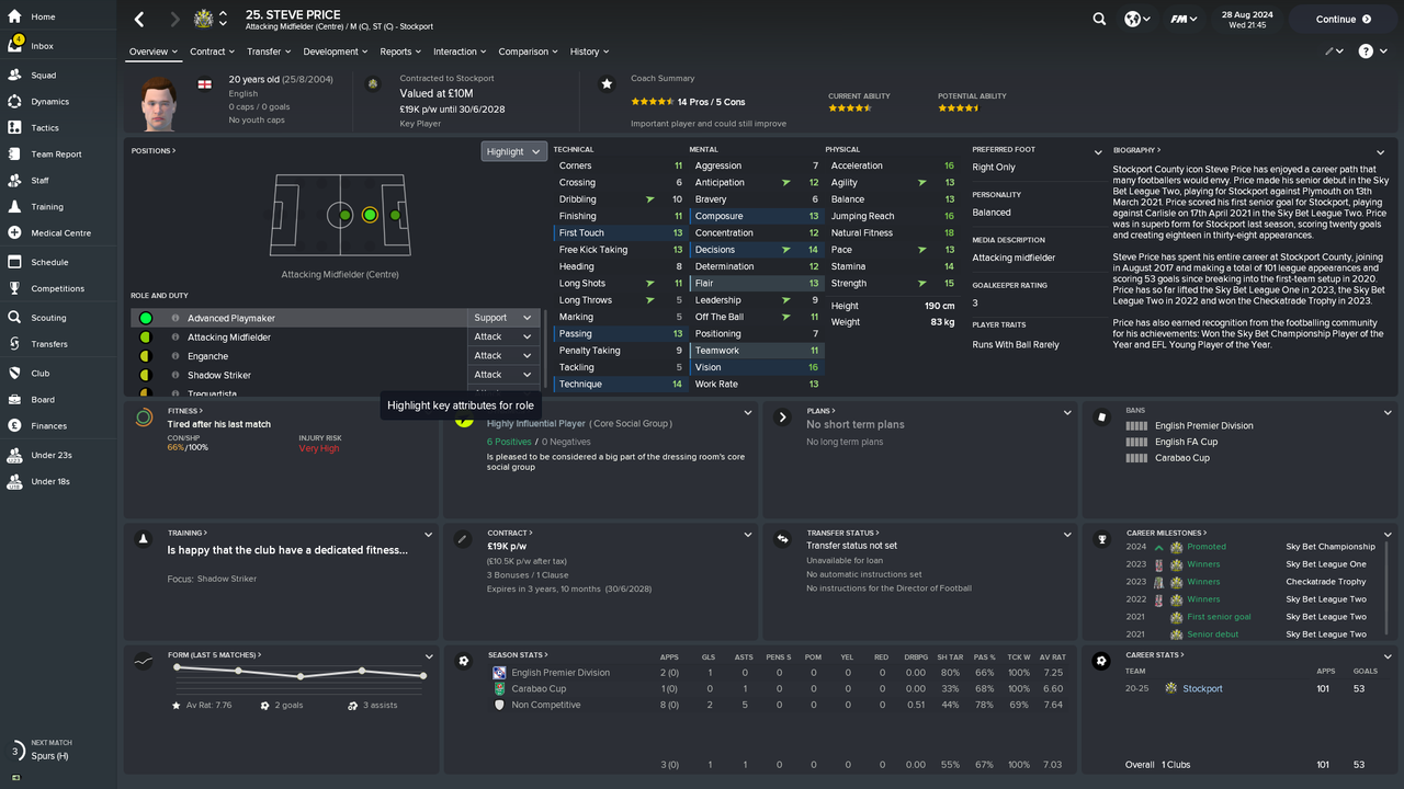 Steve Price_ Overview Profile