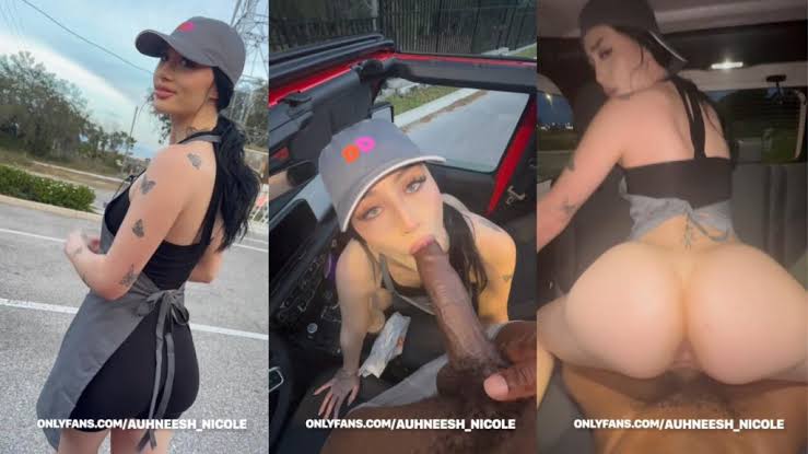 Auhneesh Nicole – Dunkin Donut Sextape Video Leaked