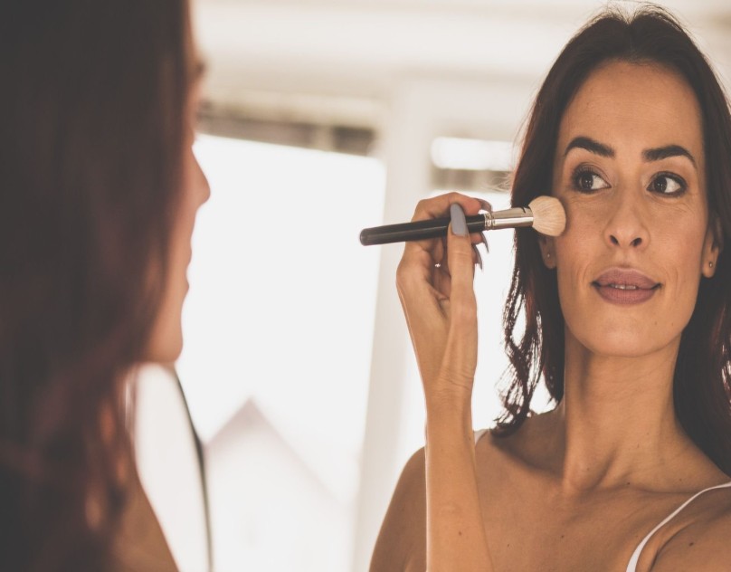 Wedding makeup romantic