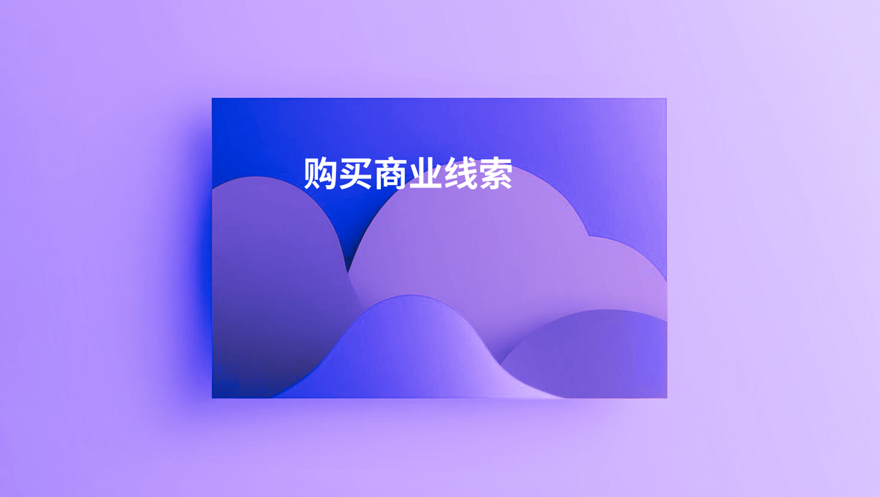购买商业线索